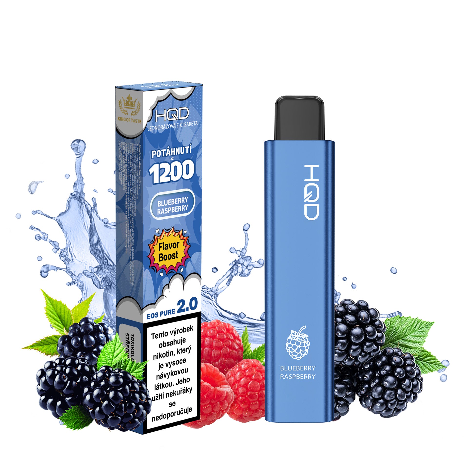 HQD pod - BLUEBERRY RASPBERRY