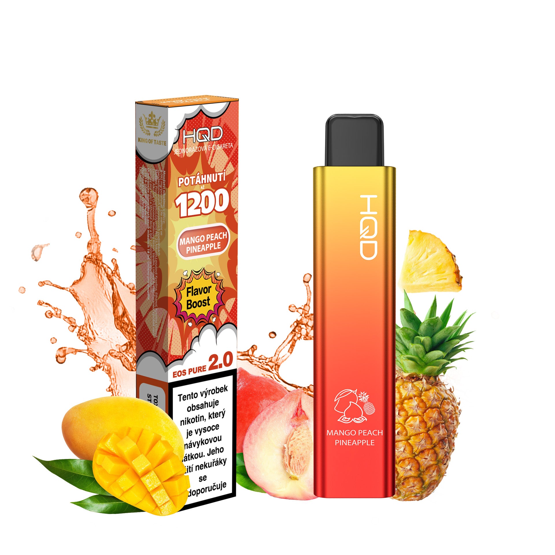 HQD pod - MANGO-BROSKEV-ANANAS